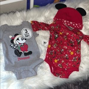 Disney Holiday 3-Piece Newborn Set
